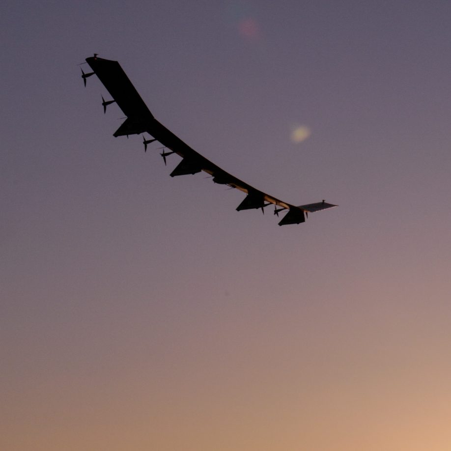 照片由 AeroVironment 提供。Horus A 在军事行动中的照片。